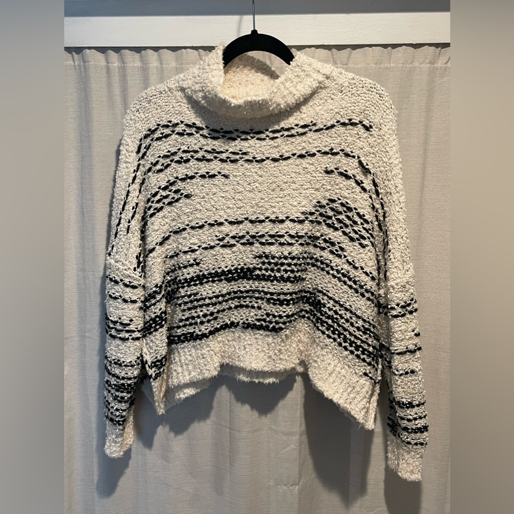 Anthropologie Cozy Cropped Sweater